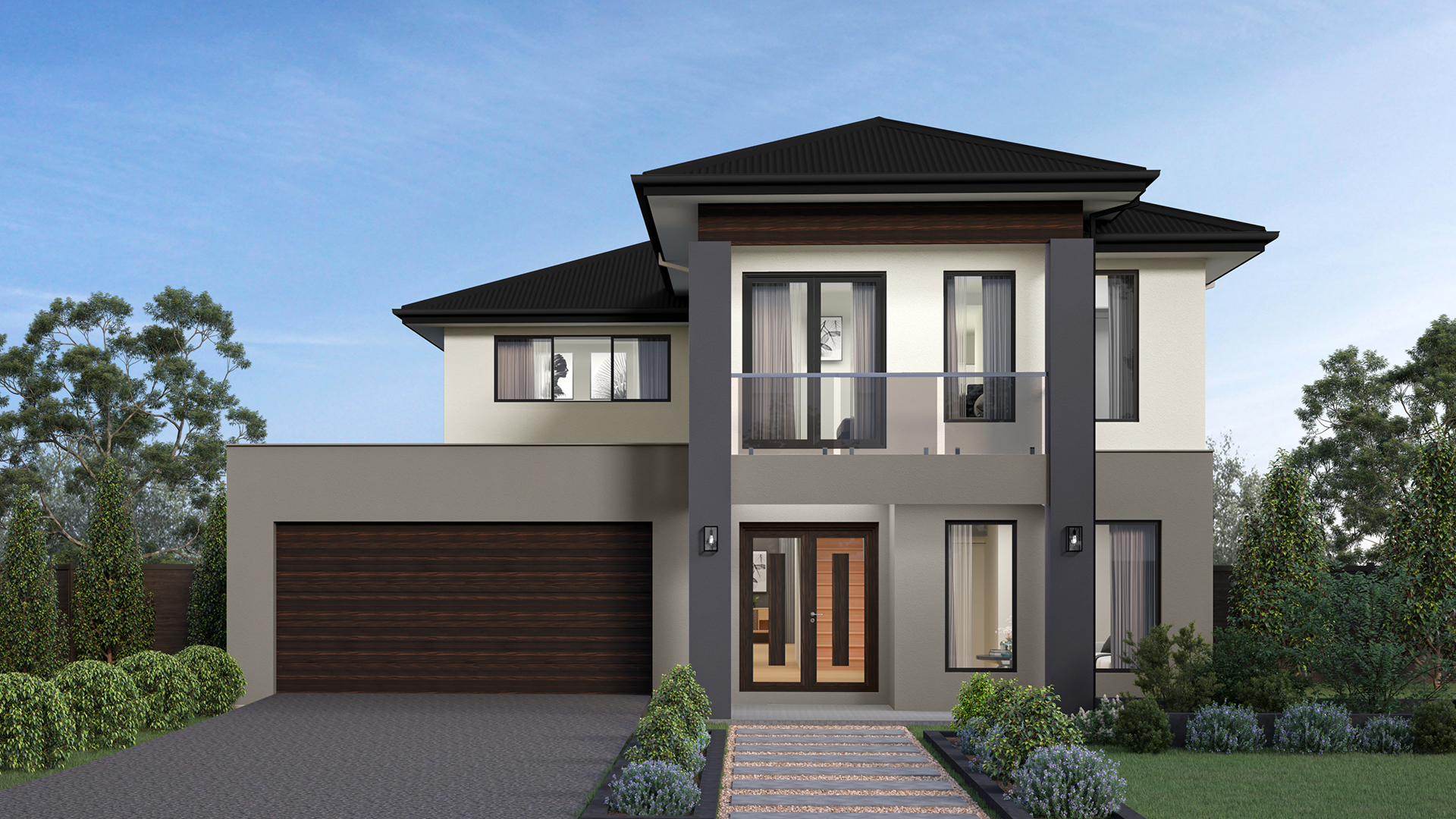 14m wide CONTEMPORARY Colorbond 1920x1080px