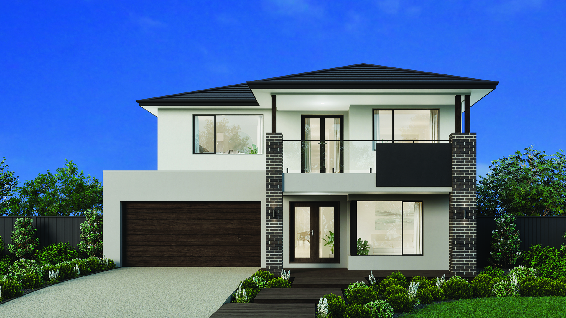 14m wide MODERN Tiled Roof Build Over 1920x1080px