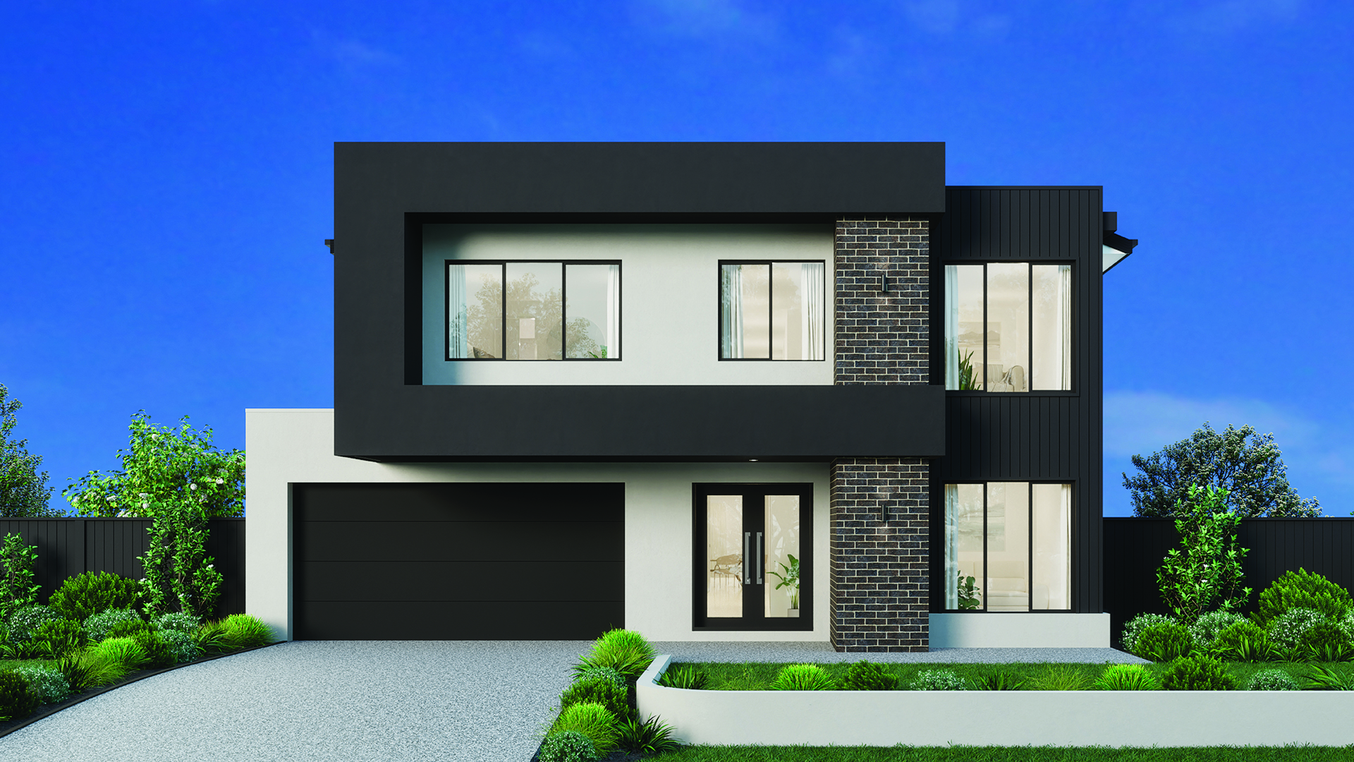14m wide ULTRA MODERN NB Metal Roof Build Over 1920x1080px