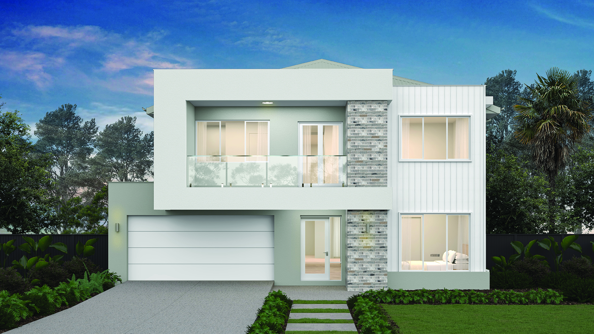14m wide ULTRA MODERN Colorbond Build Over 1920x1080px