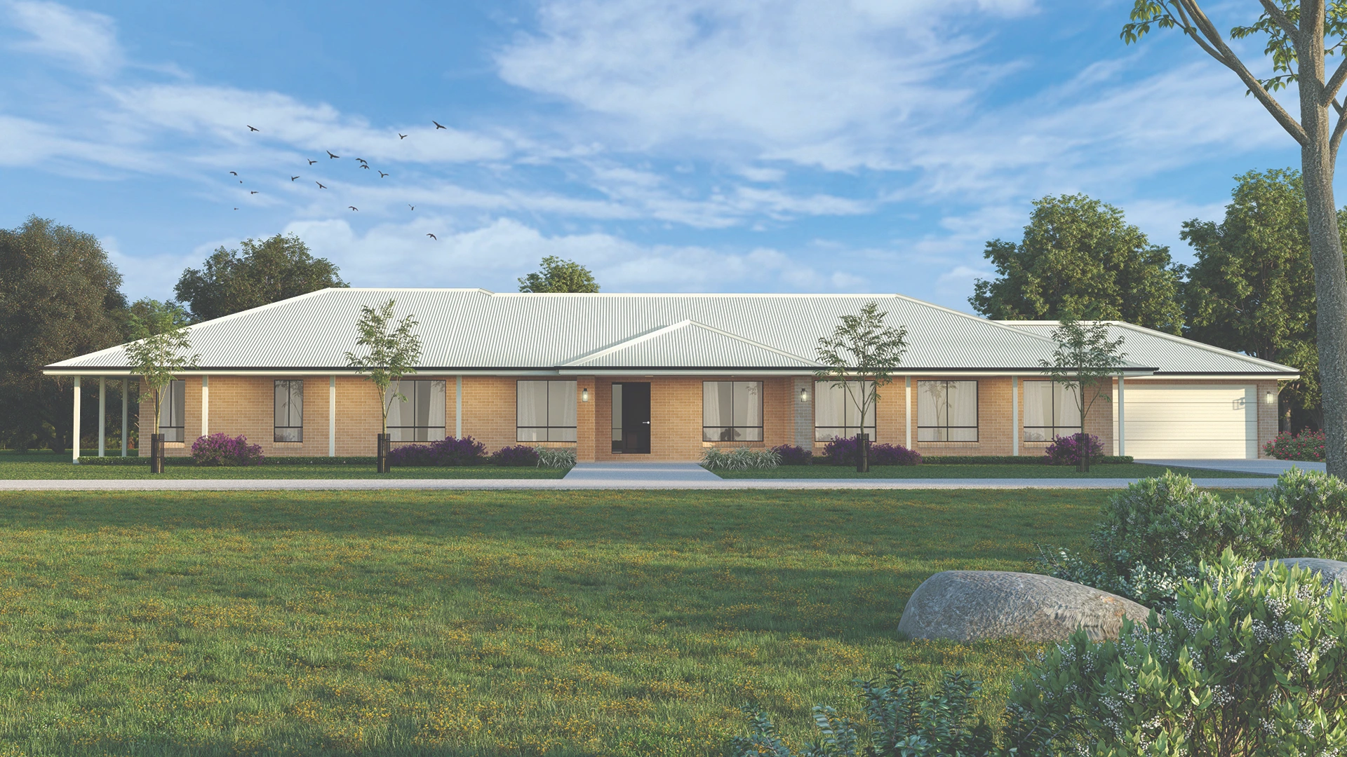 40m wide Oakdale Colorbond 1920x1080px