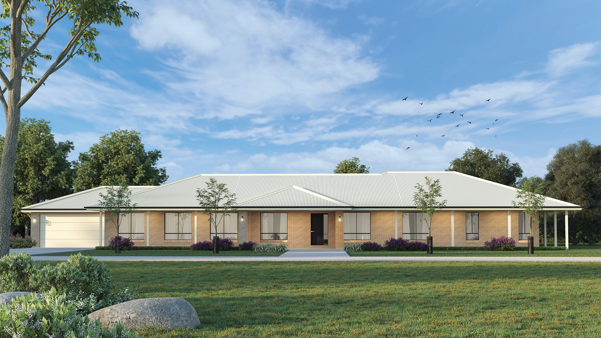 40m wide Oakdale Colorbond
