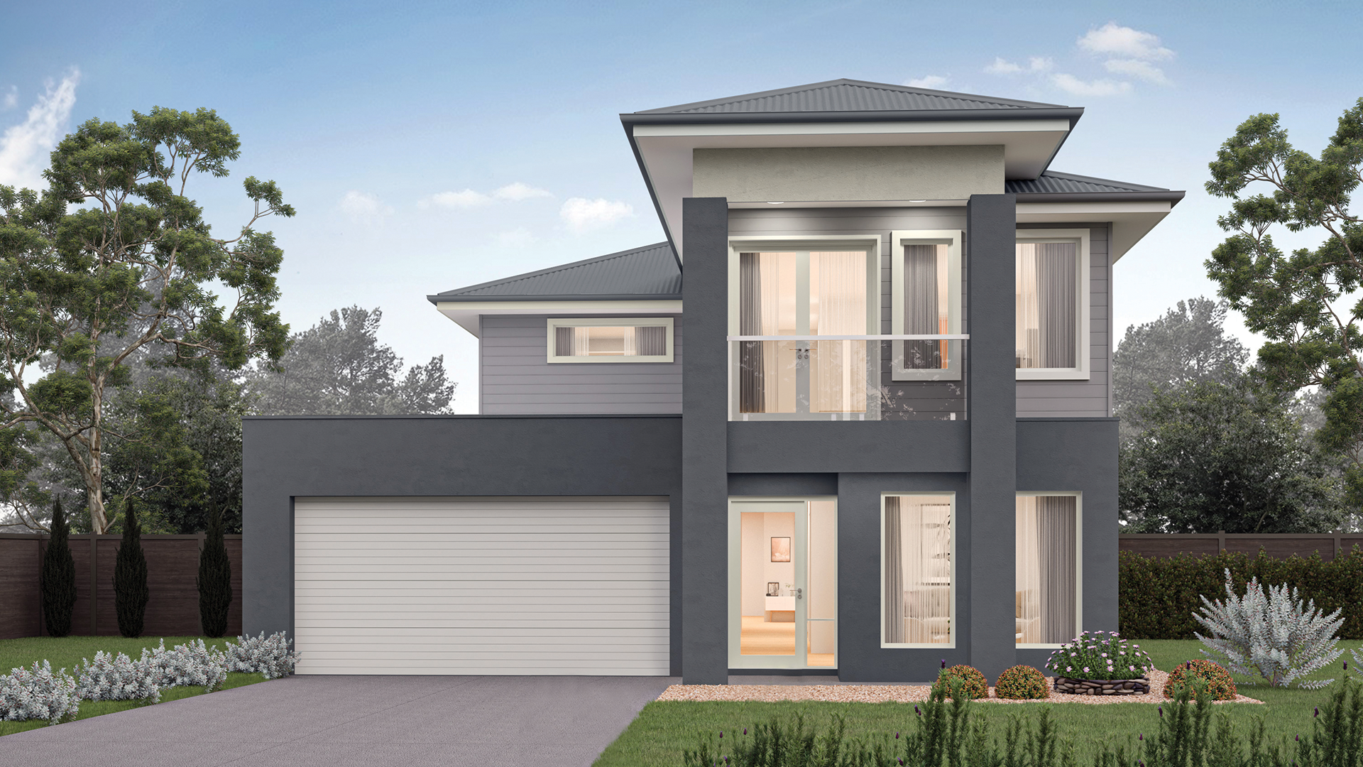 0016 12 5m wide CONTEMPORARY Colorbond