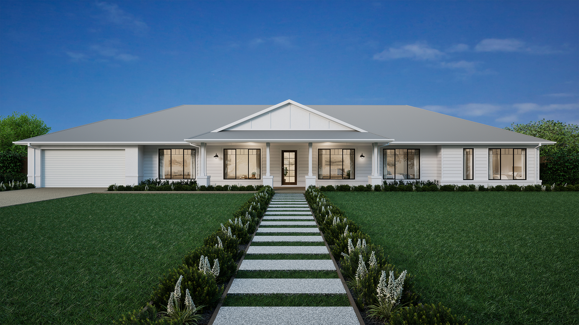 0003 30m wide Rosewood Steel Roof