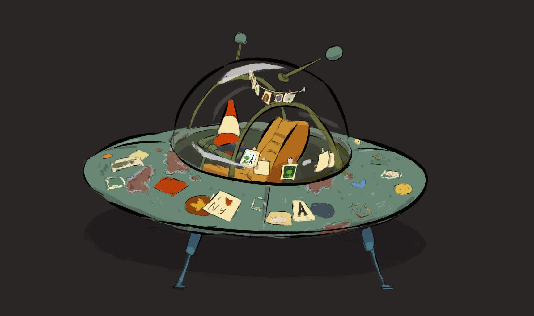 Space Ship Concept Art