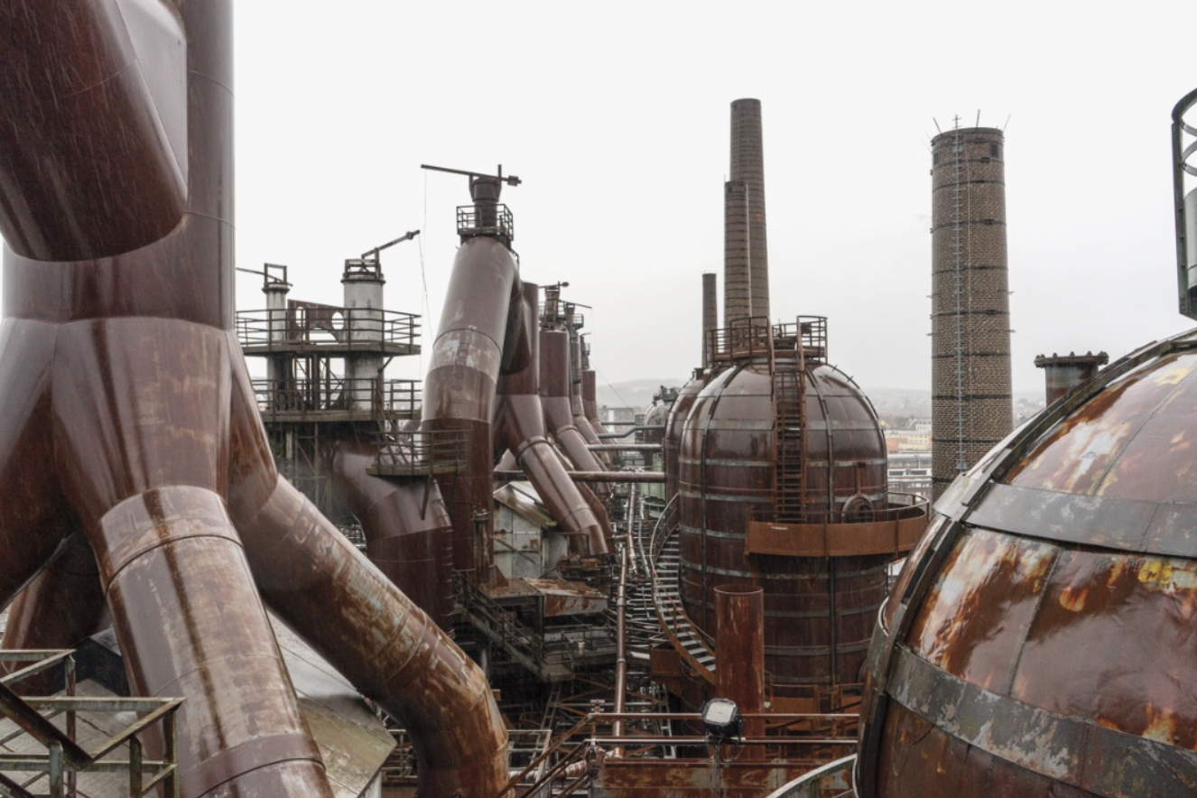 Photo of brown factory