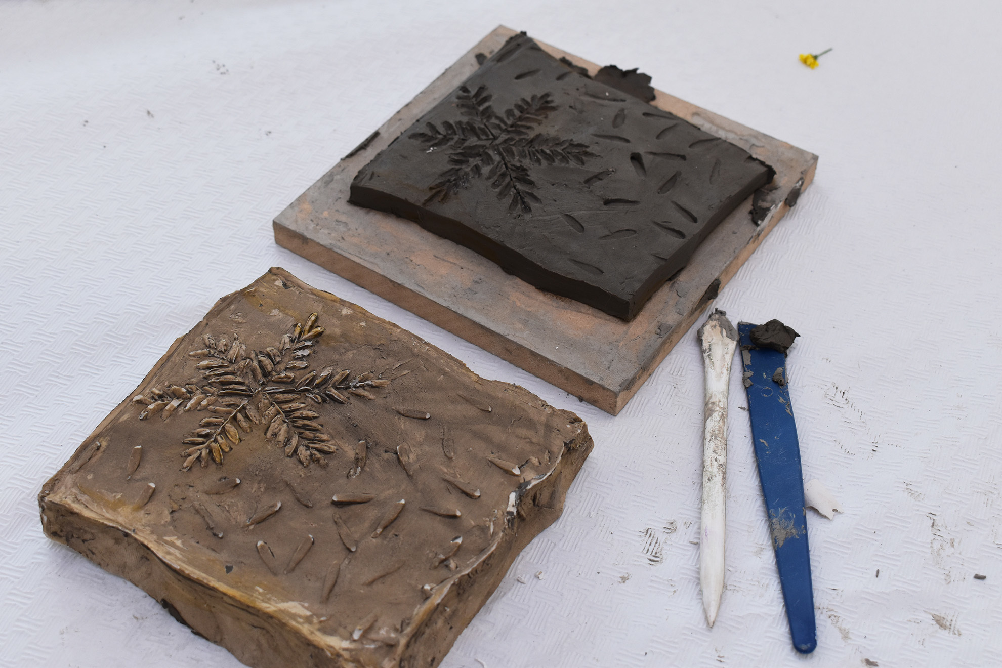 Moulds made from clay