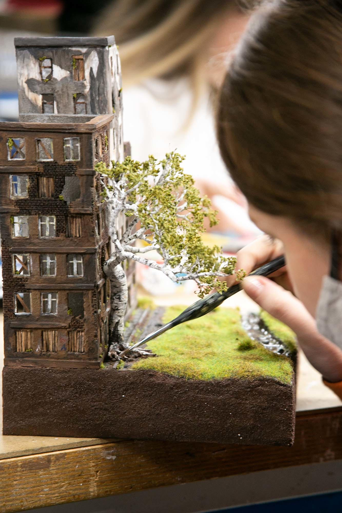 Example of student 3D Modelmaking work