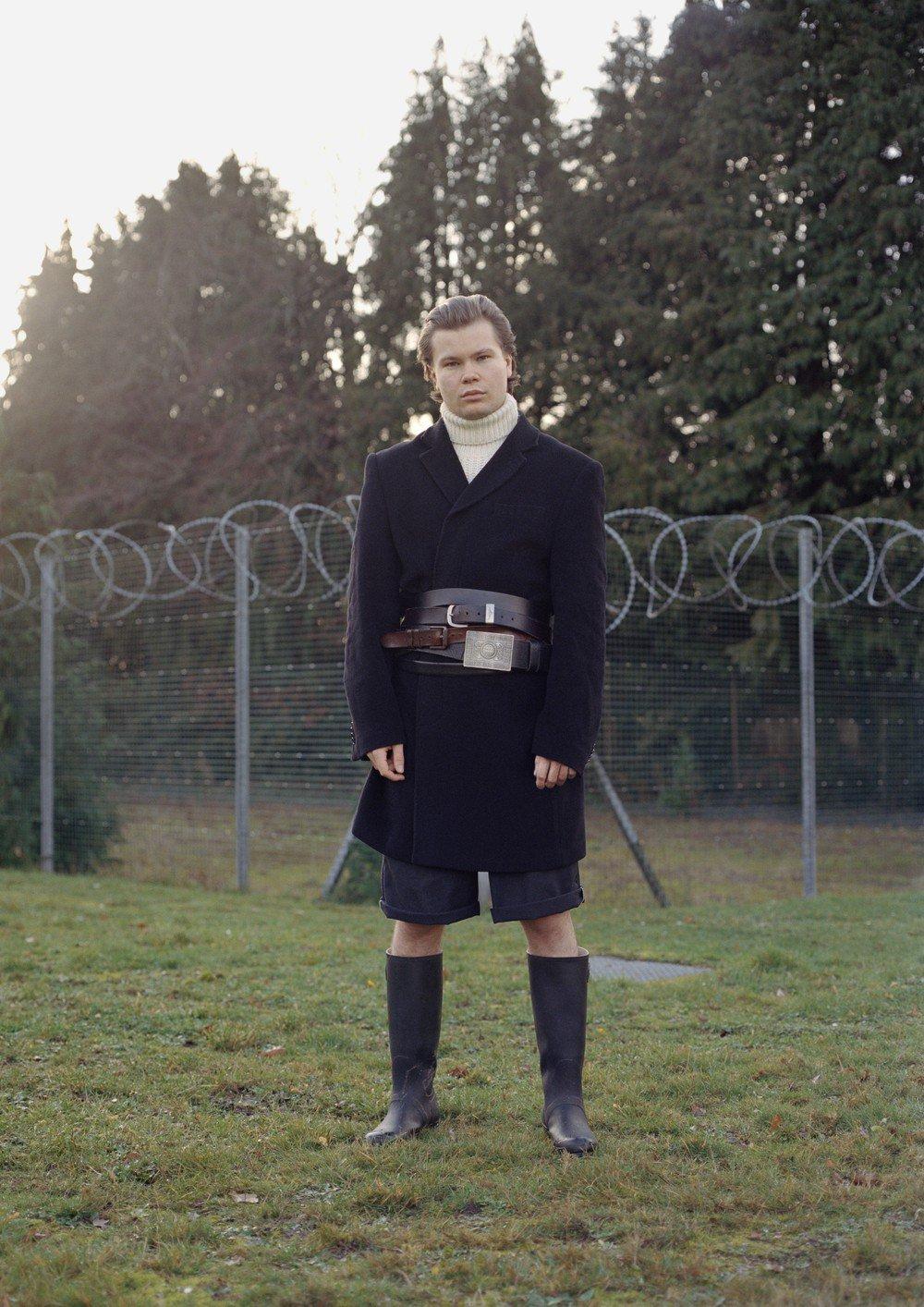 Man in a field