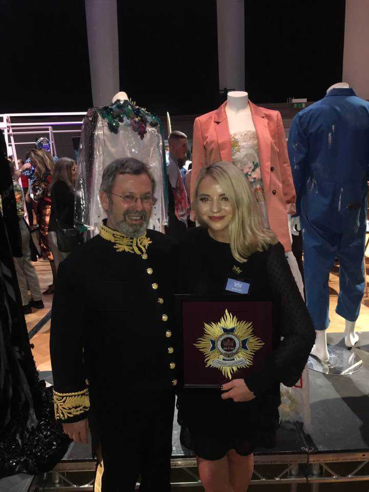Amelia Taylor at the awards