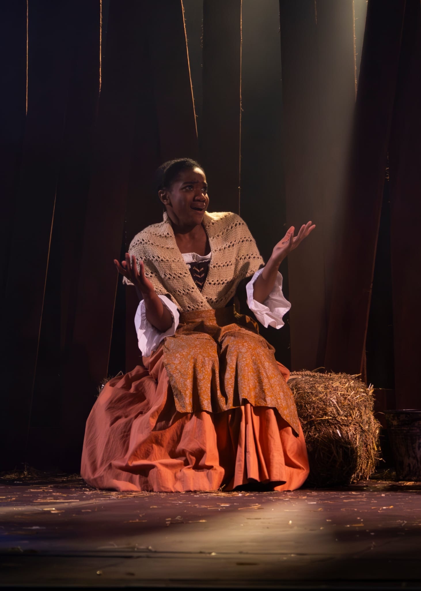 Nicole Elizabeth Phillip in The Ballad of Maria Marten, in costume.