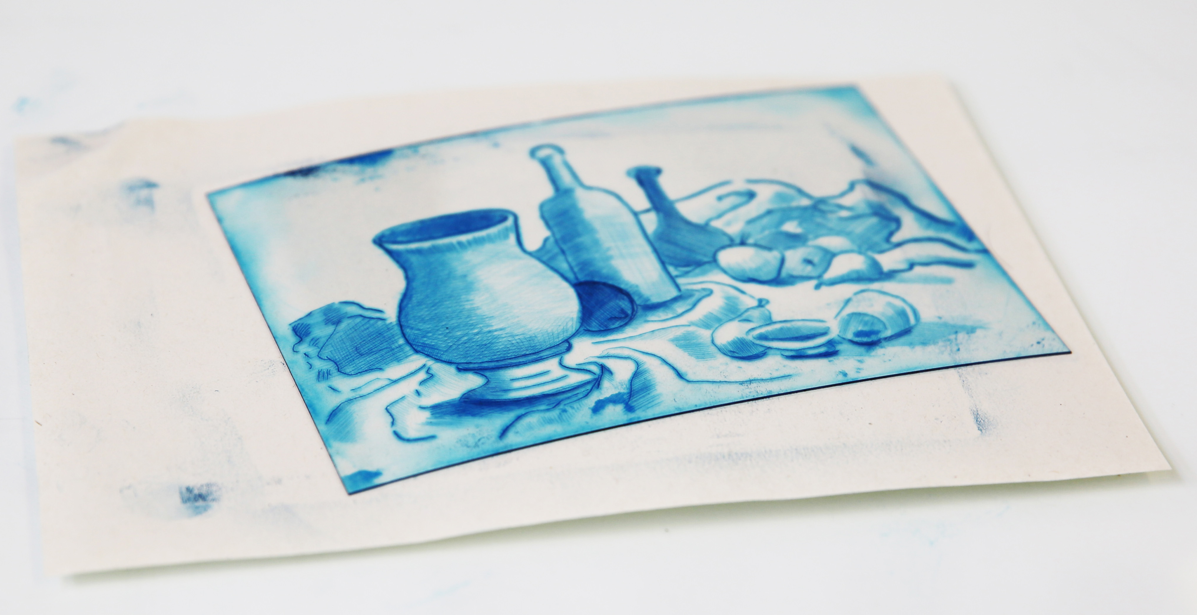 Drawing of still life