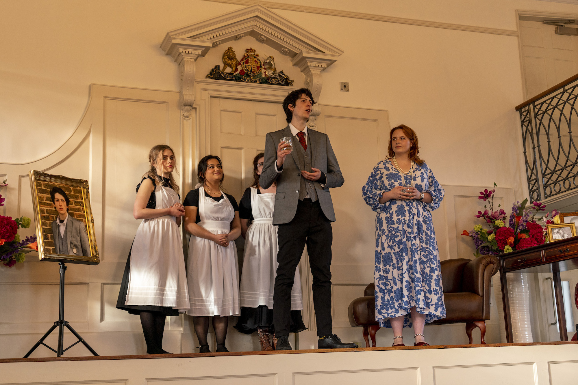 Students performing at the AUB Dance Guildhall Opera Purcell Dido and Aeneas