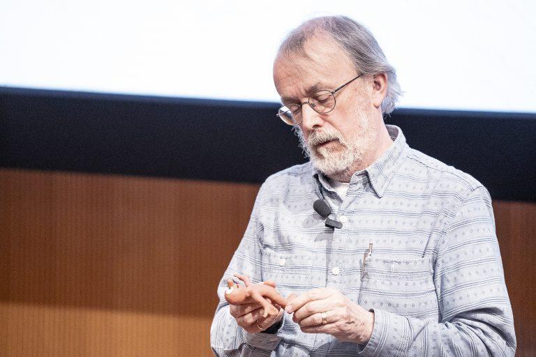 Peter Lord with Morph