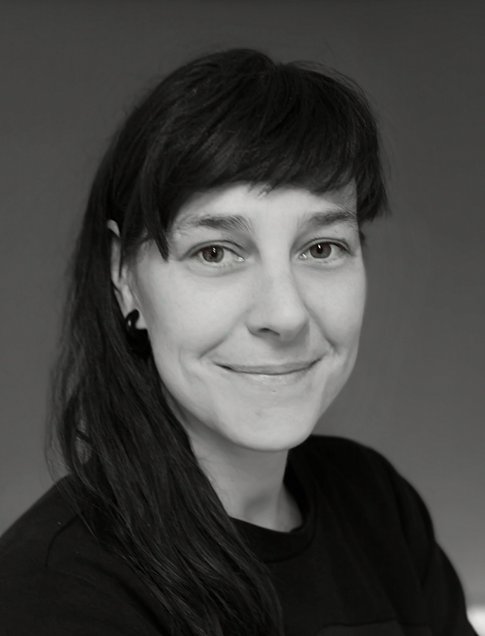 Black and white photo of Dr. Asha Ward