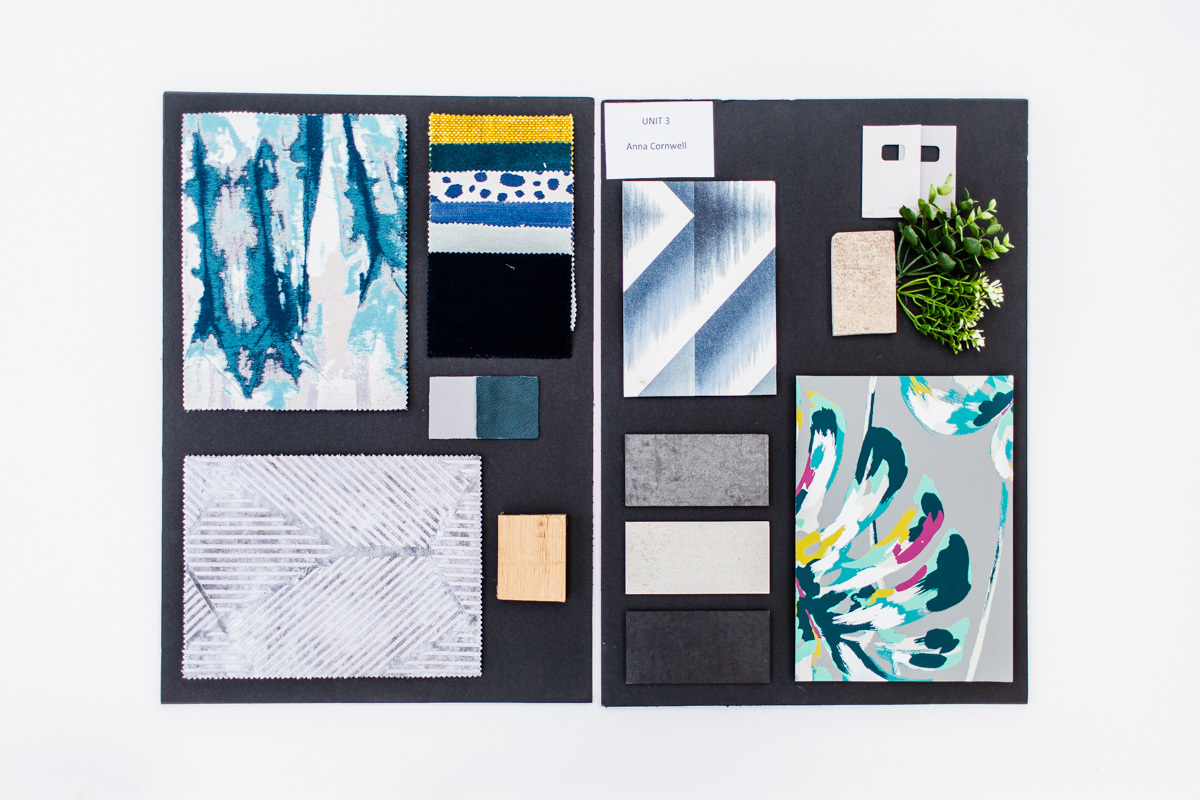 moodboard of images