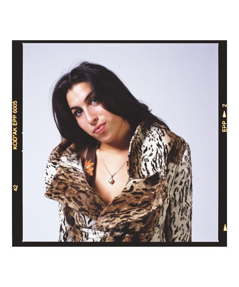 Kodak headshot of singer Amy Winehouse.