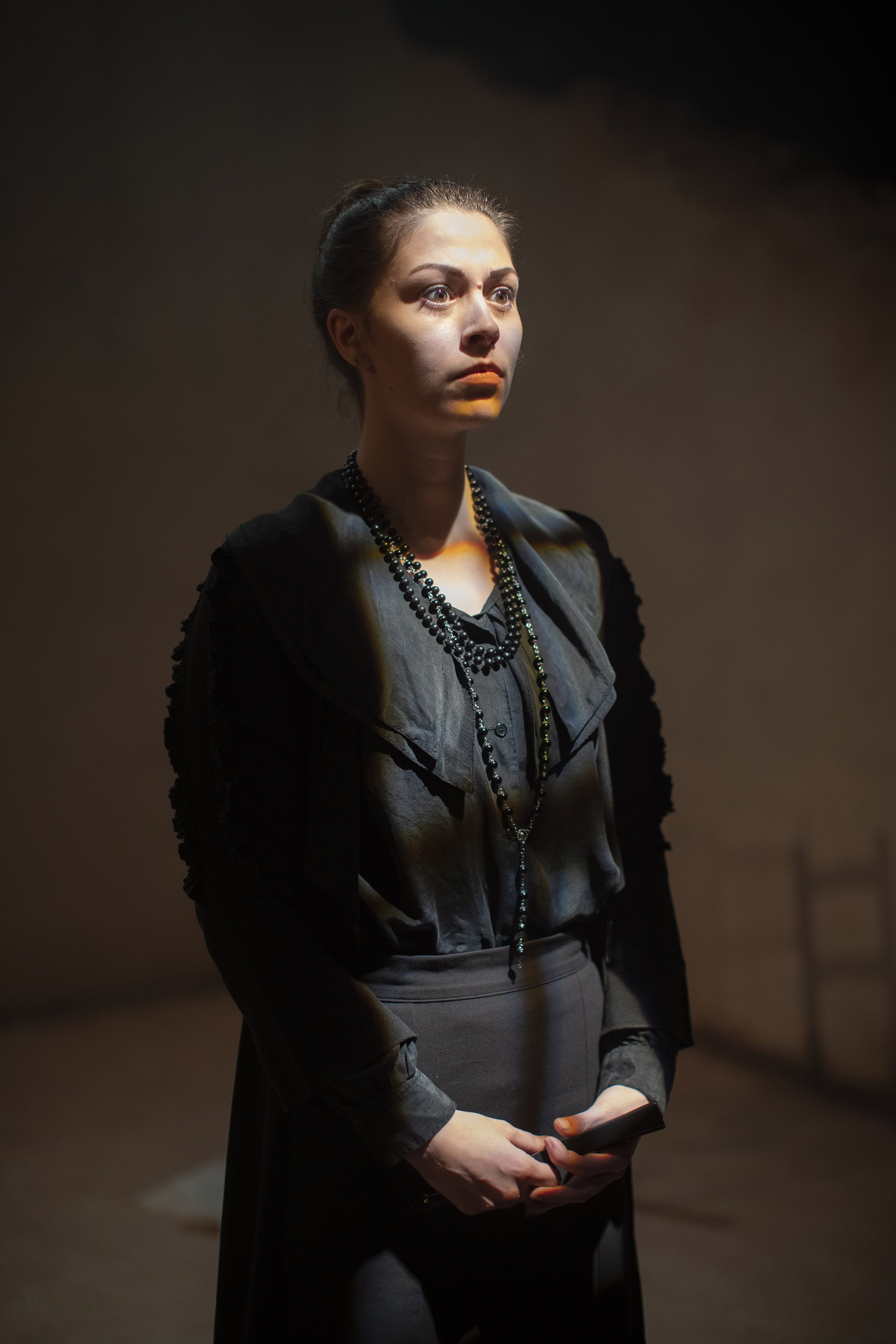 Acting student in a production of The House of Bernada Alba