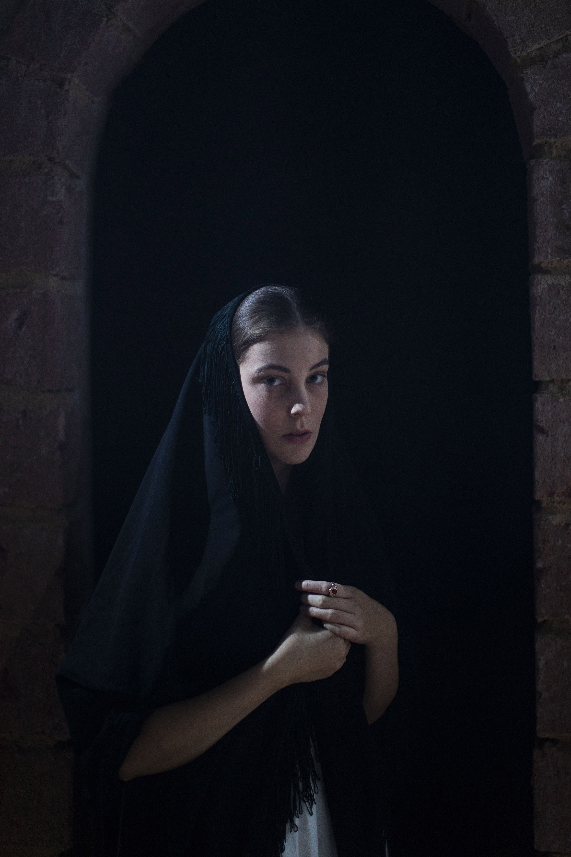 Acting student in a production of The House of Bernada Alba