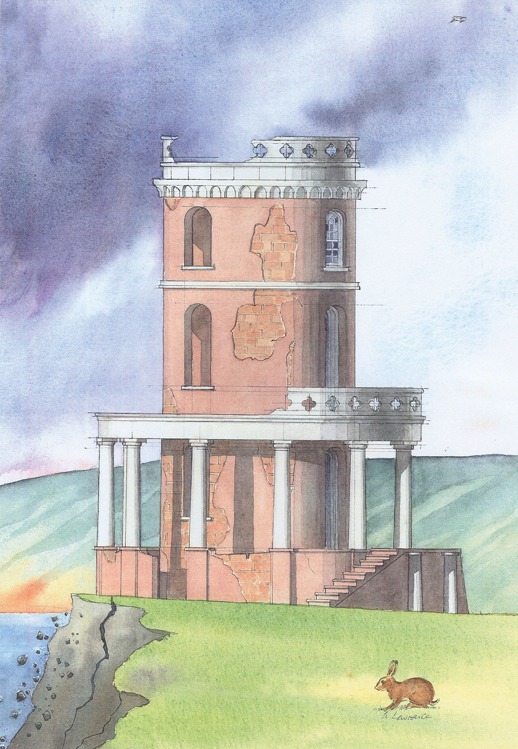 Illustration of Clavell Tower