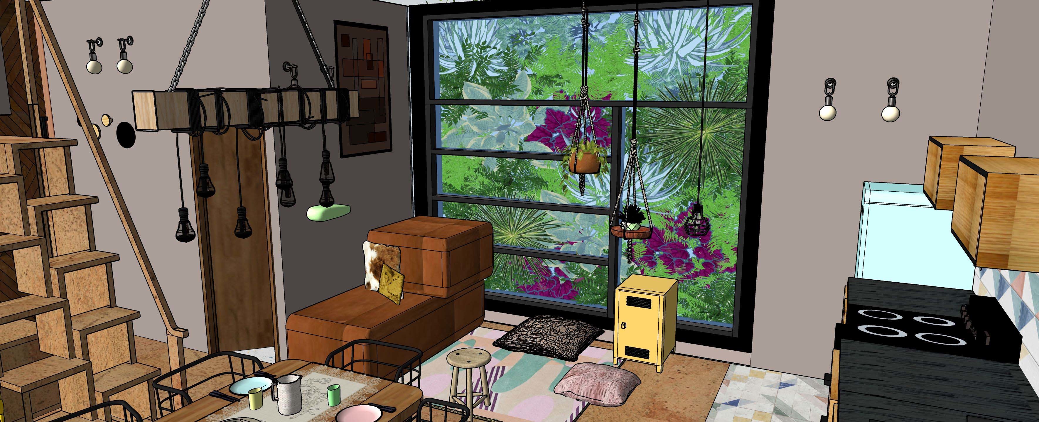 Interior of a lounge