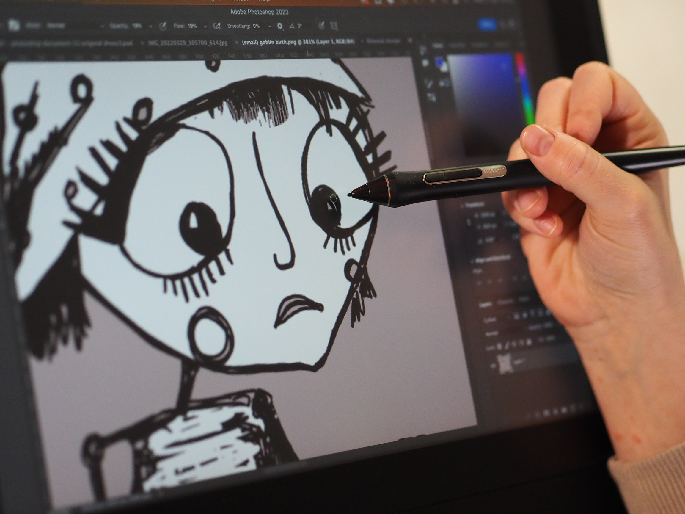 An illustration of a character.