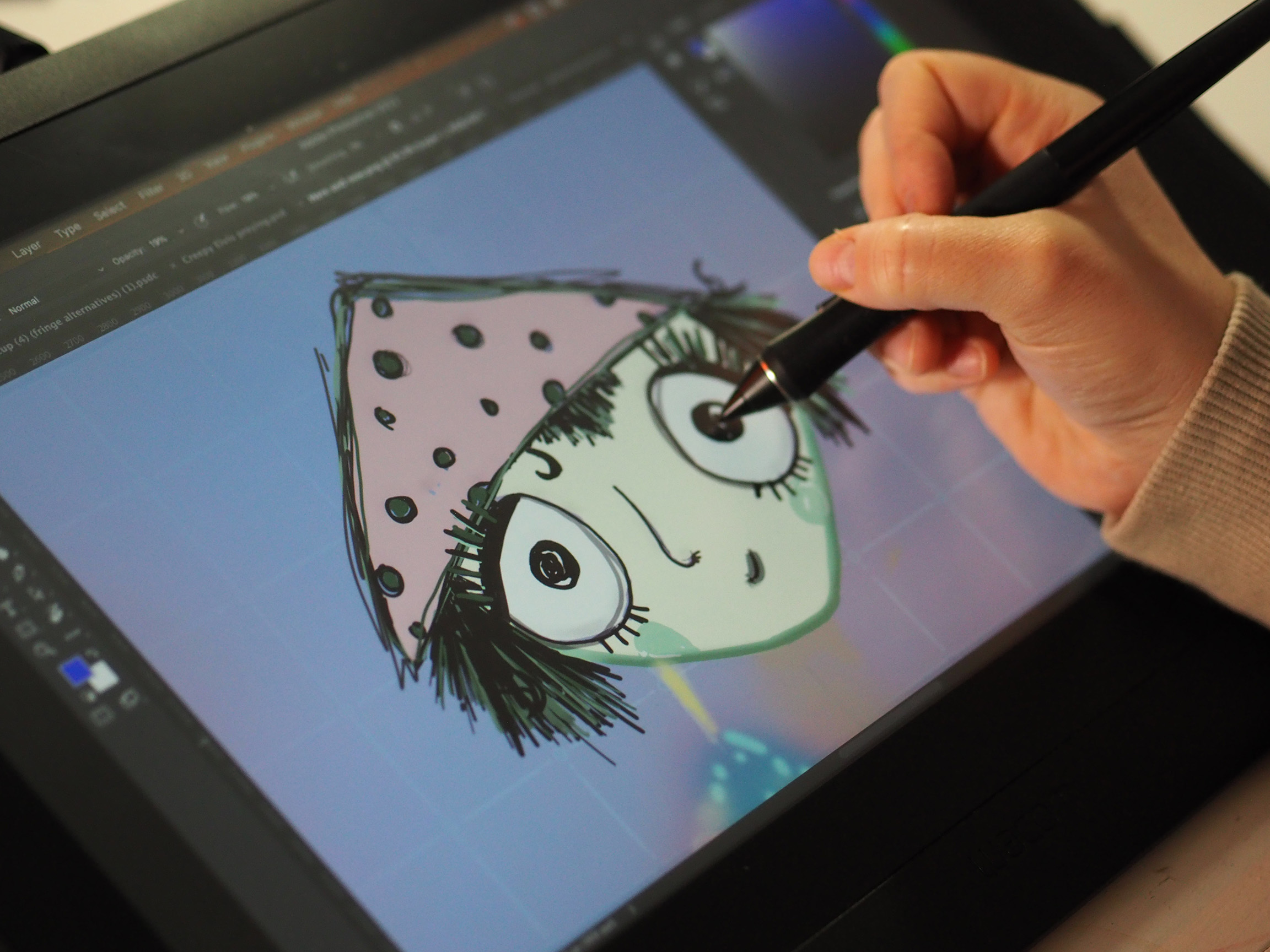 An illustration of a character.