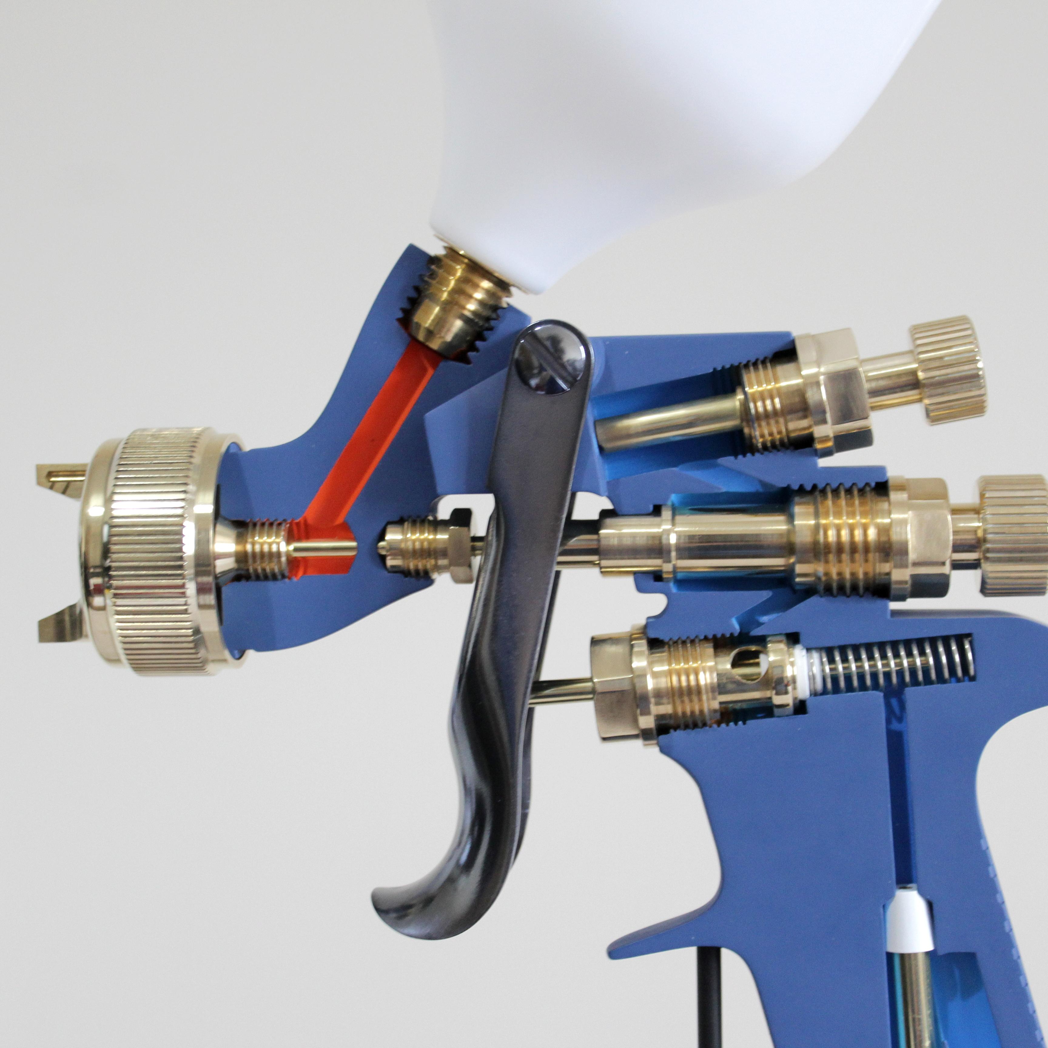 DeVilbiss Spray Gun cross-section