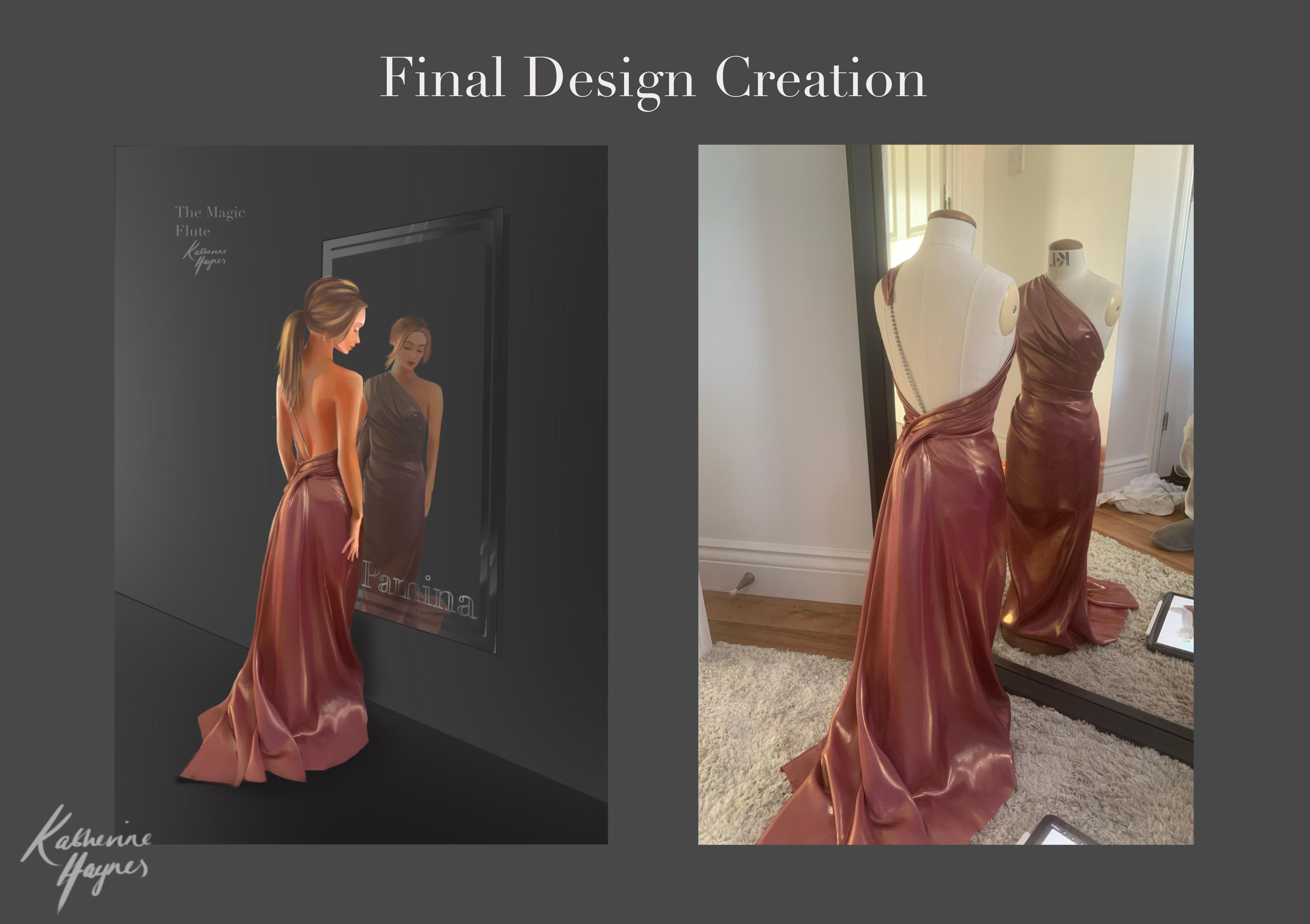 Costume inspired by The Magic Flute