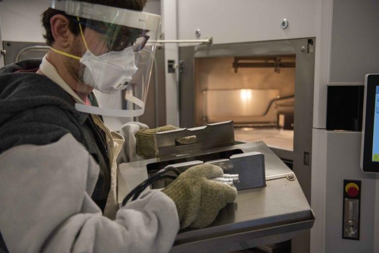 The 3D printed equipment