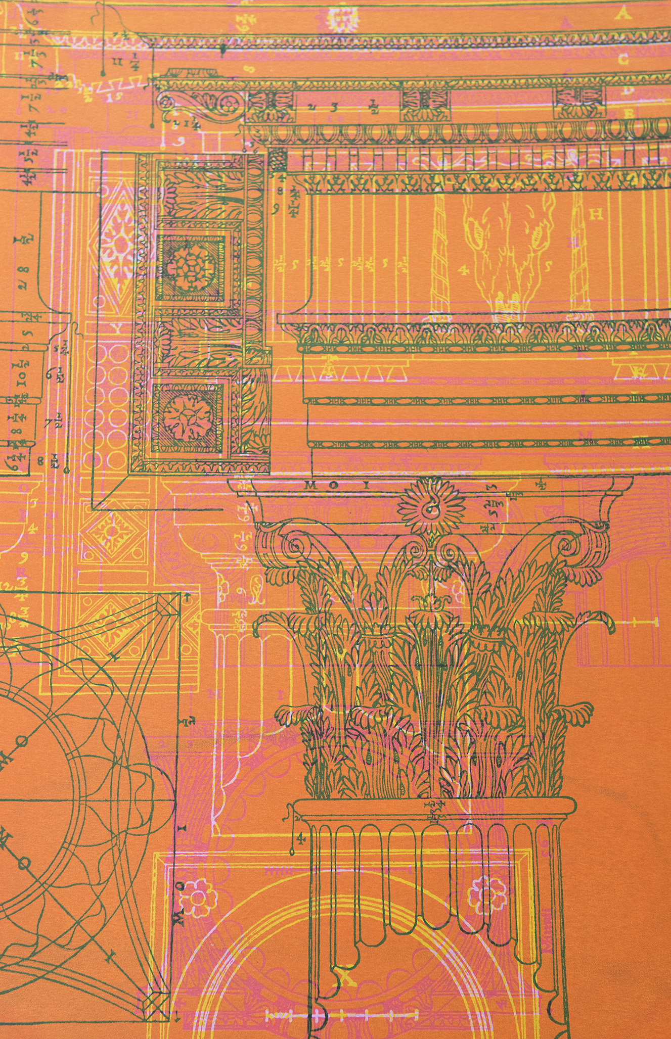 Screenprinting example - student work