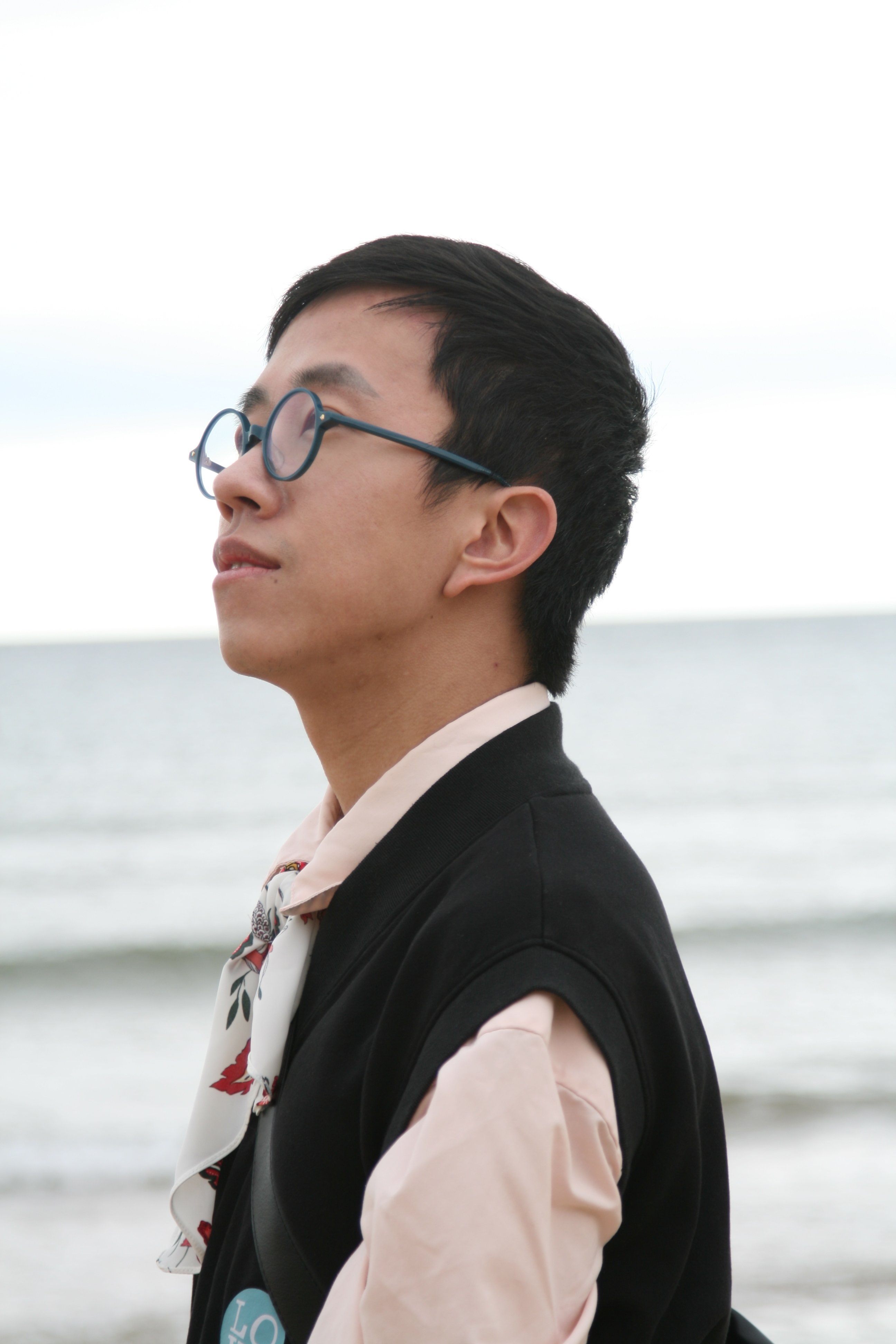 Headshot of D H Nguyen, looking off to the left.