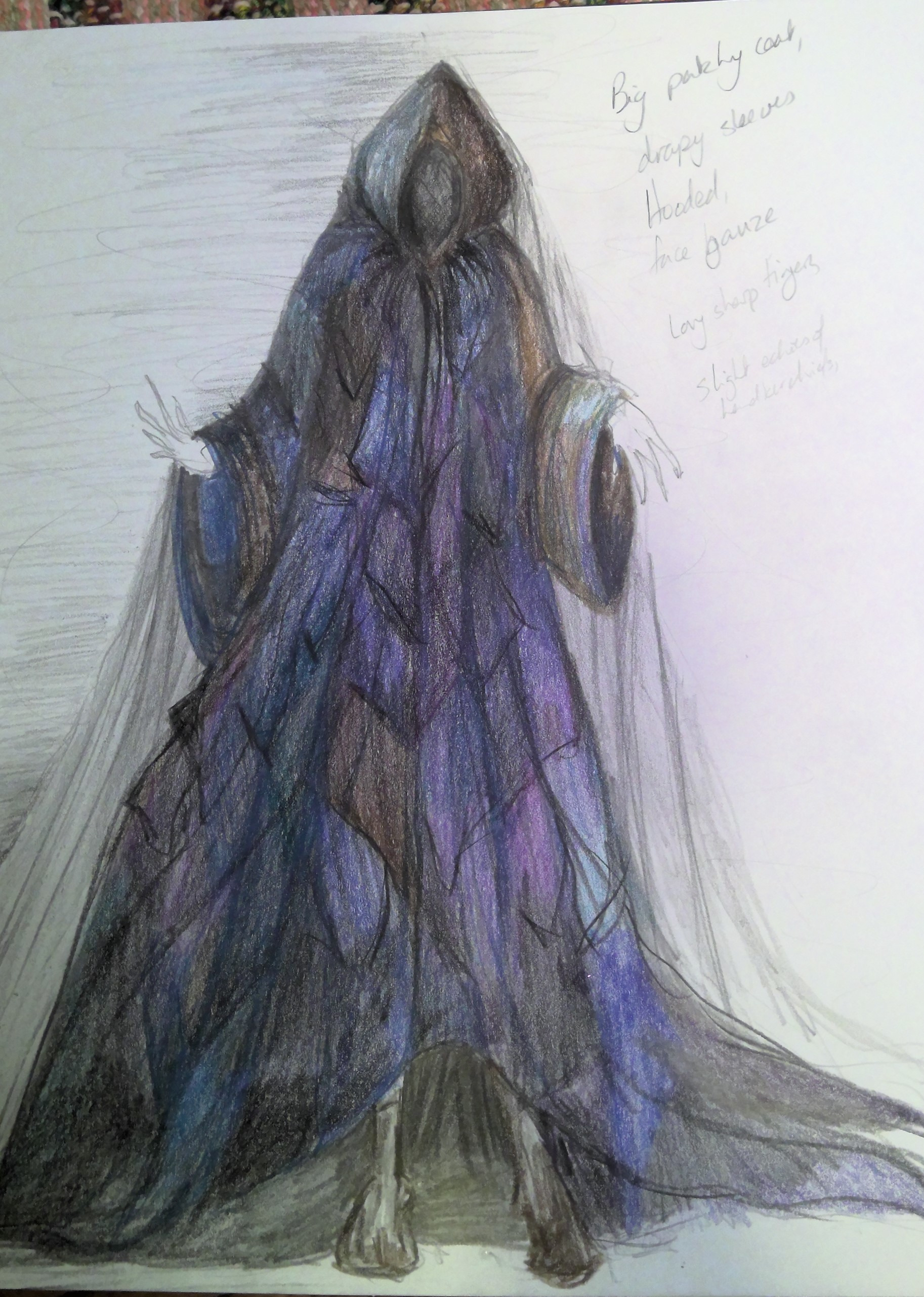 Design for Ghost of Christmas Future