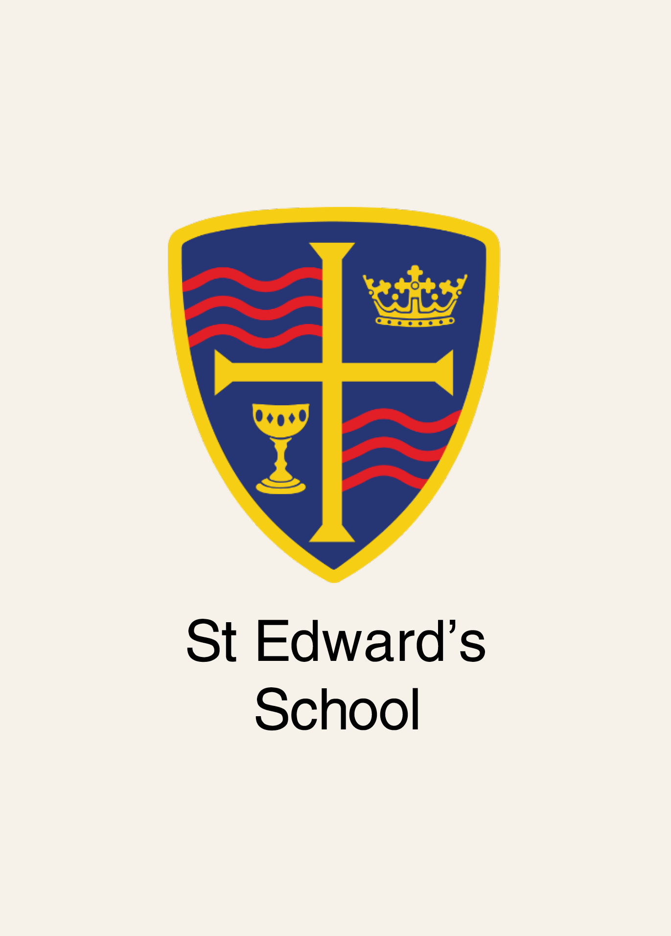 St Edward's school logo