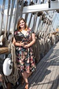 Eleanor Mottram on Cutty Sark