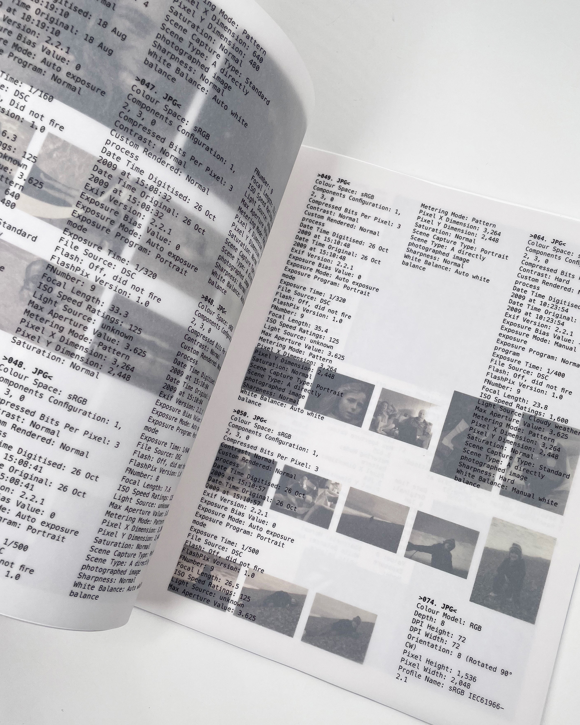 Excerpt from a black and white book