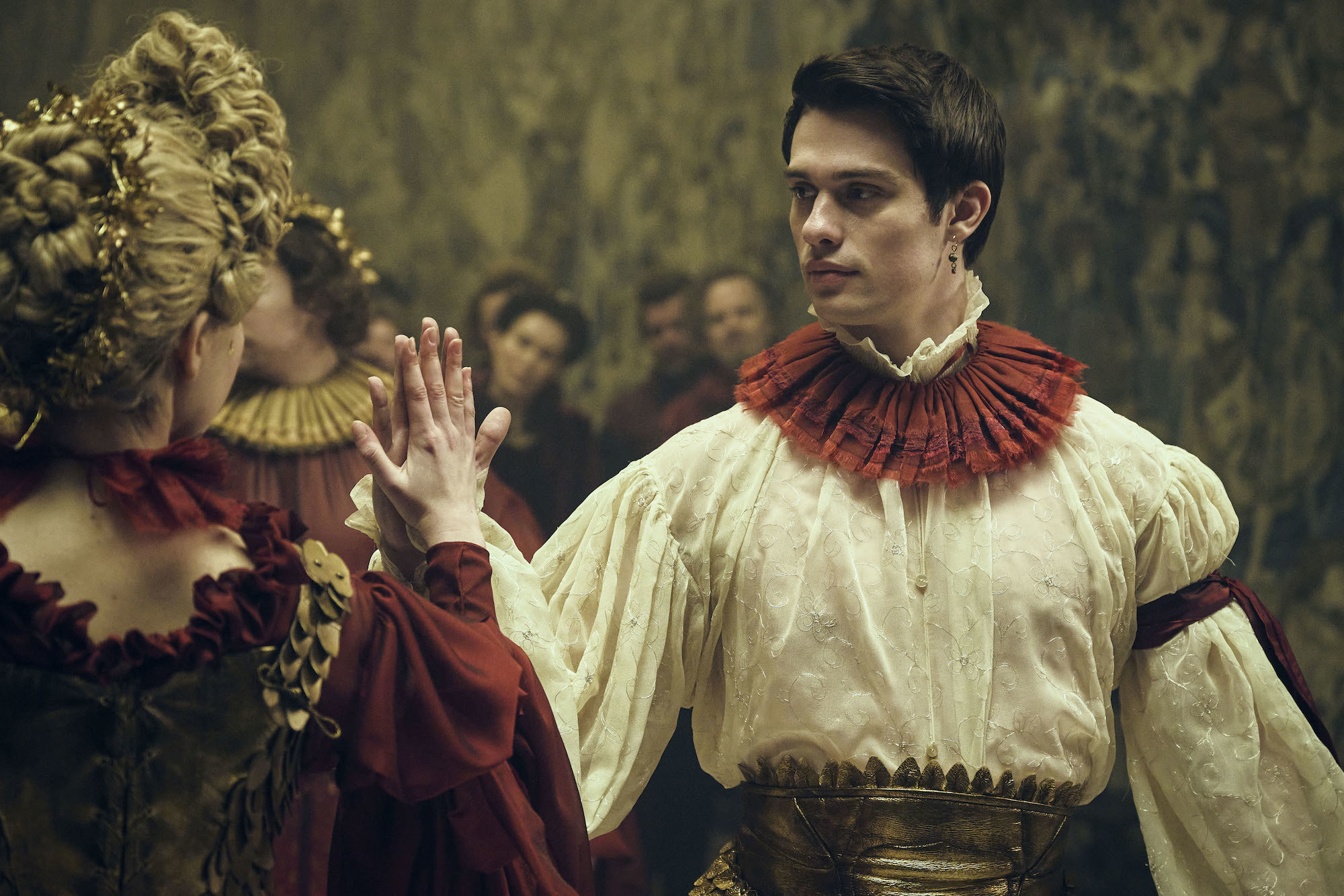 Nicholas Galitzine as George Villiers in Mary and George
