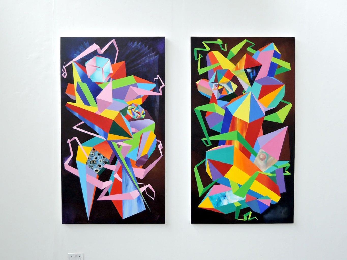 colourful modern art pictures