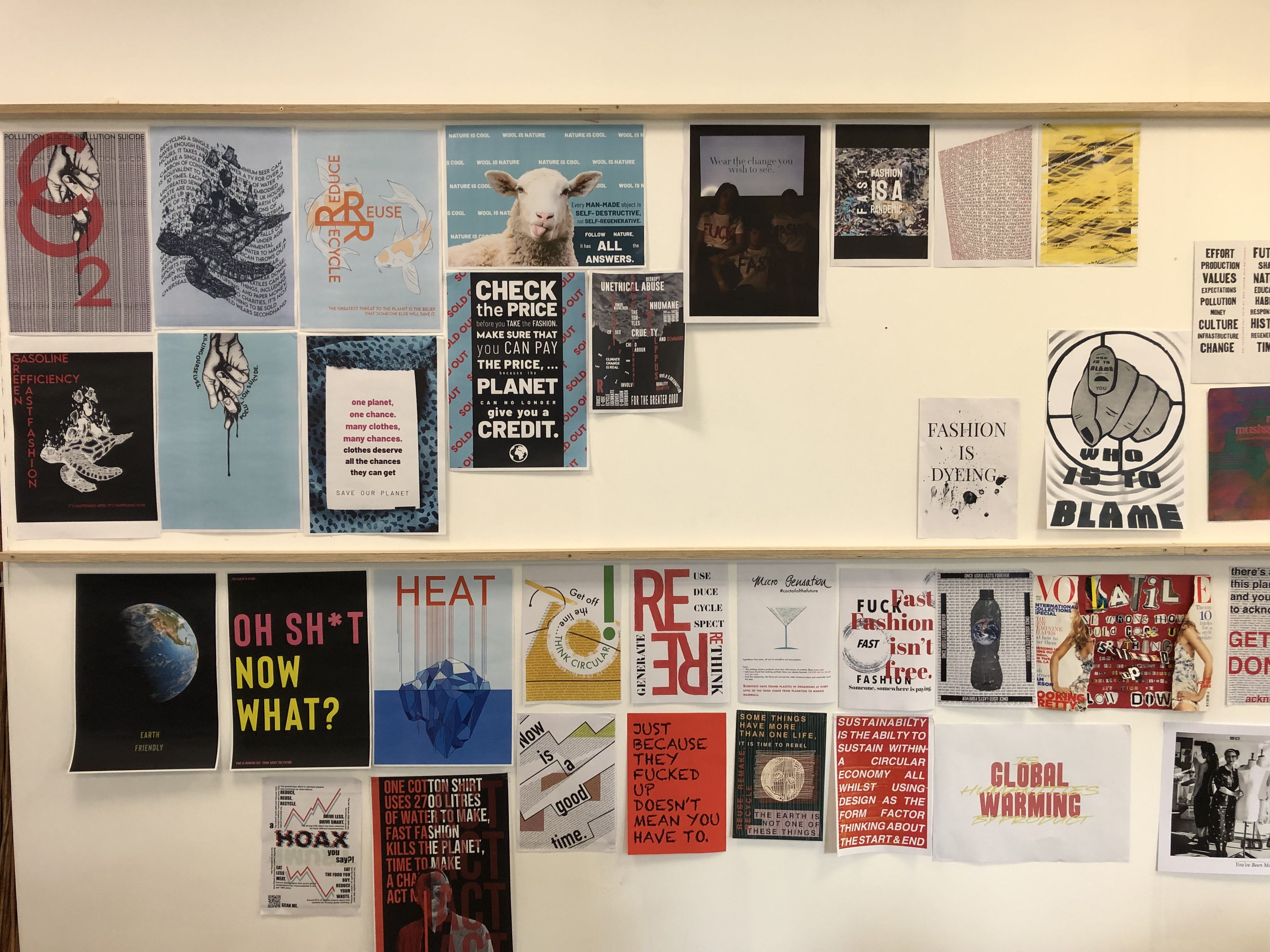 Exhibition of posters