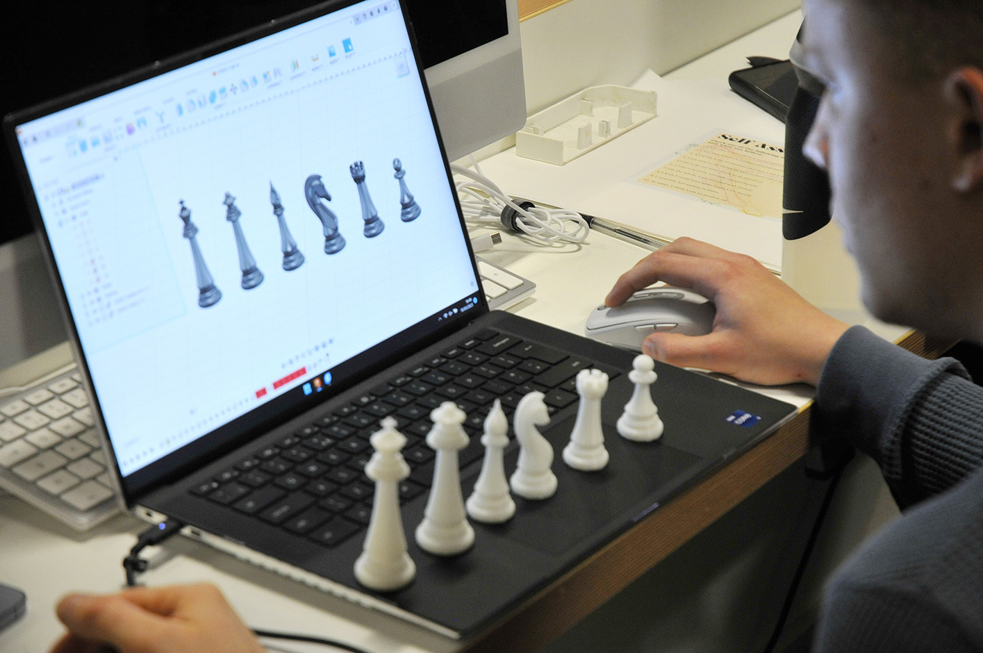 Fusion 360 plastic printed example