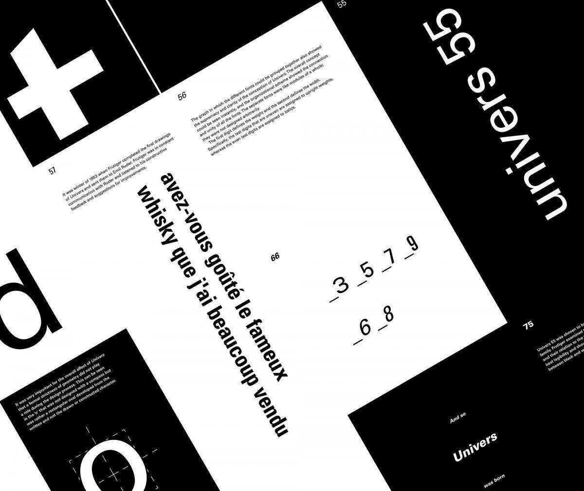 Typographic piece of printed material