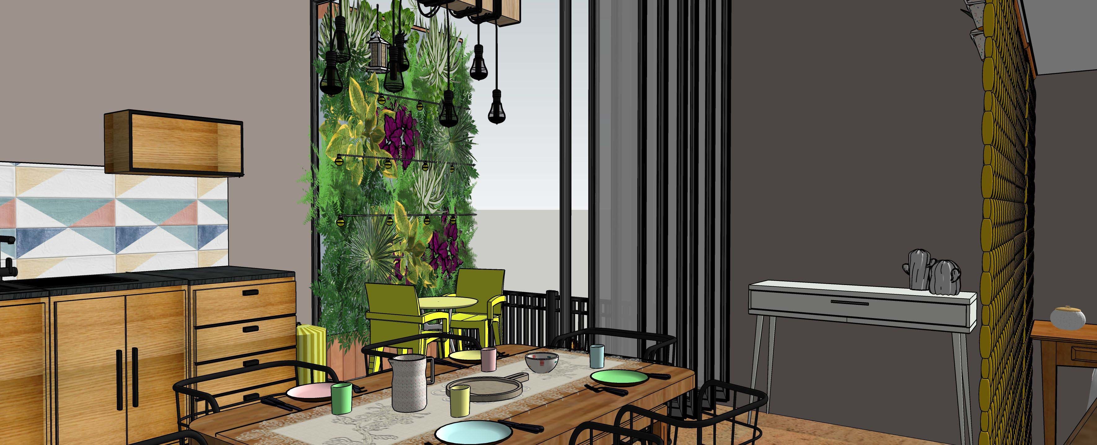 Interior of a kitchen