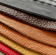Leather swatches