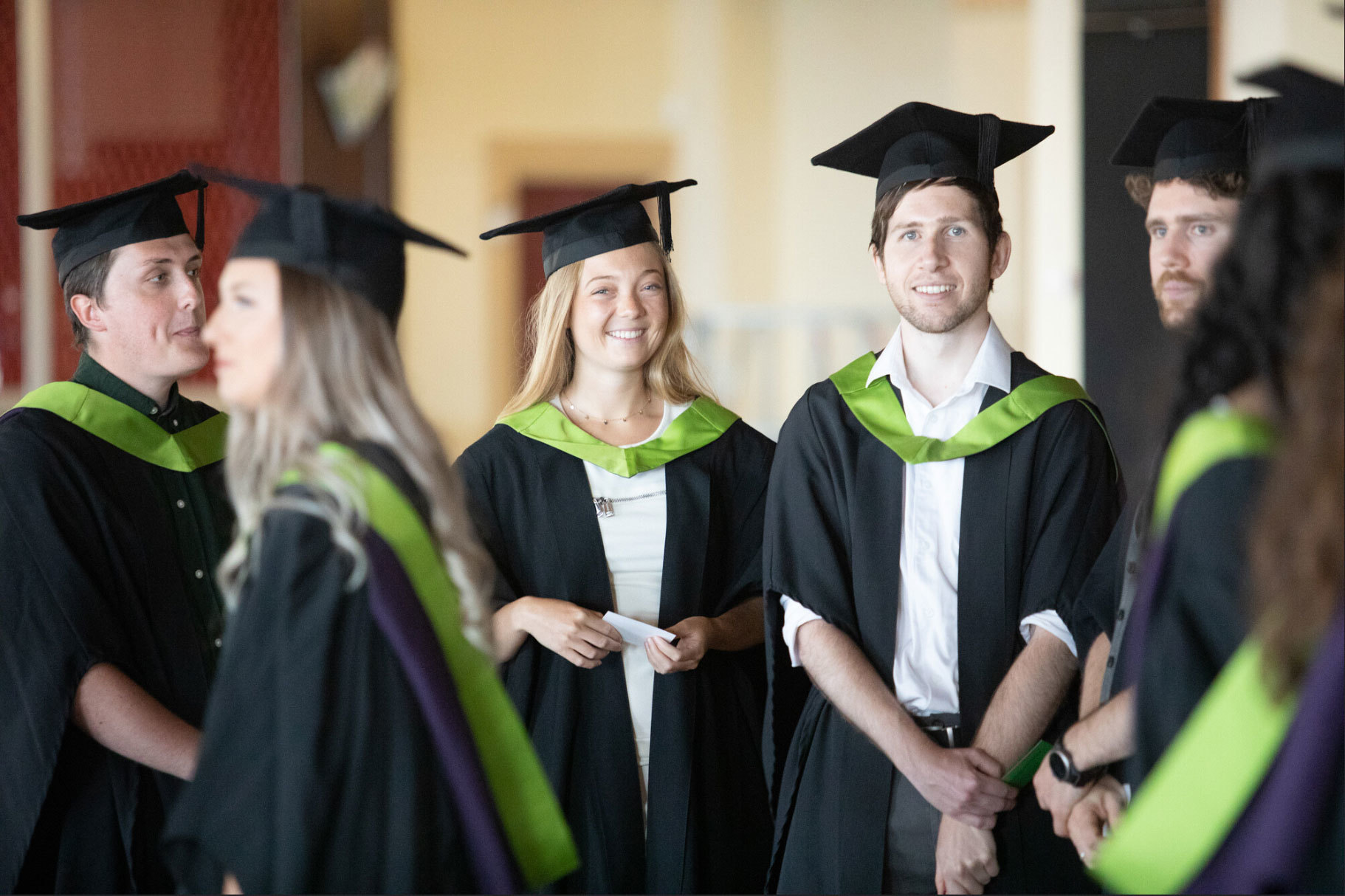 AUB 2021 Graduates waiting for their ceremony