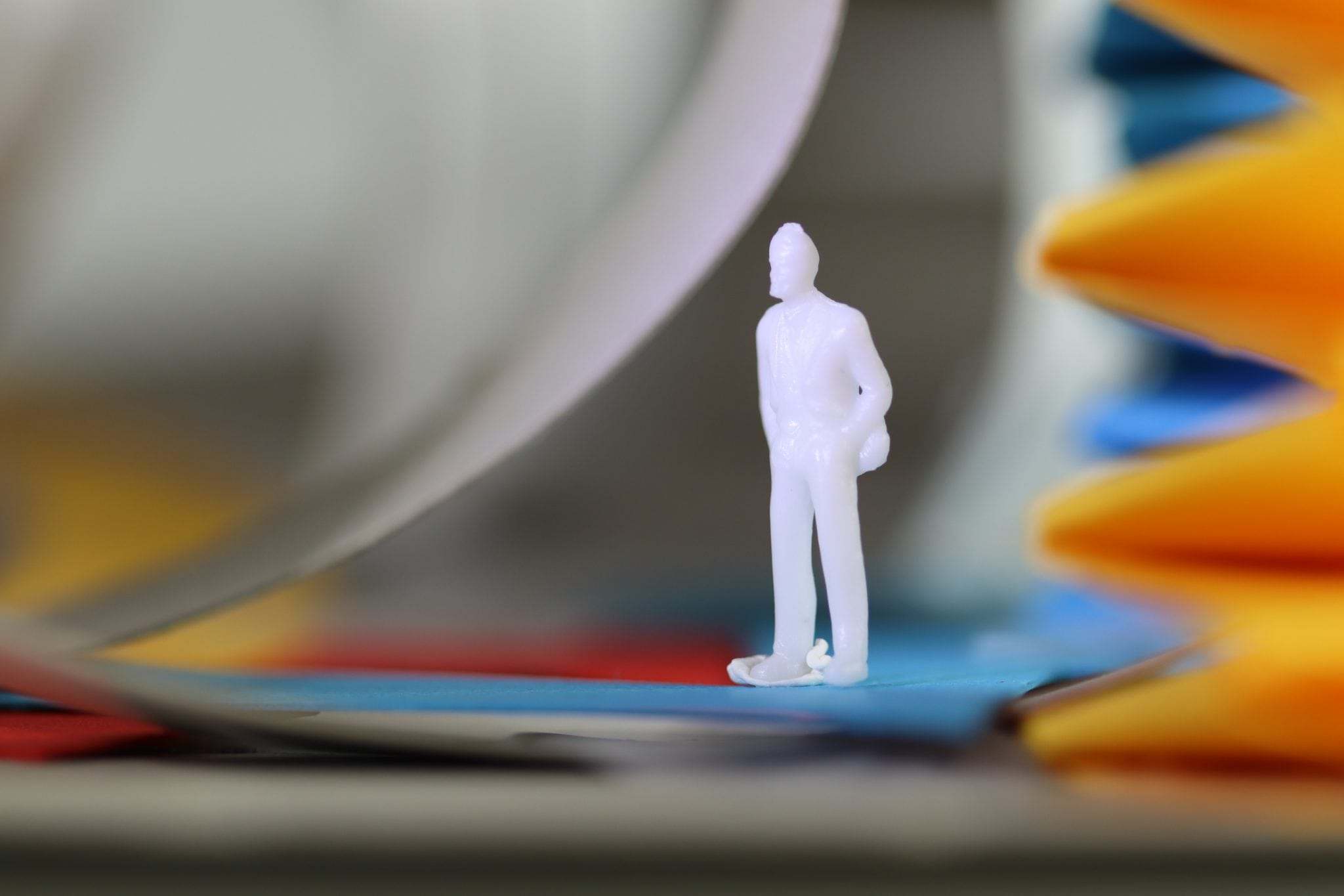 3D Printed person for architecture