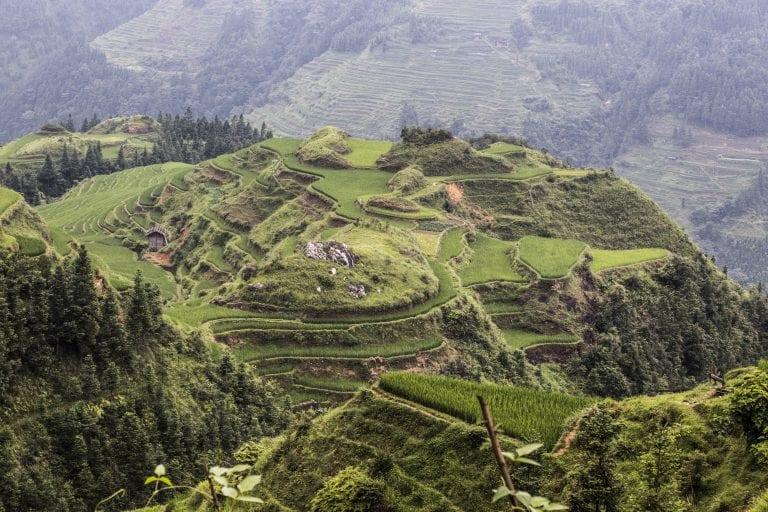 Chinese mountain view