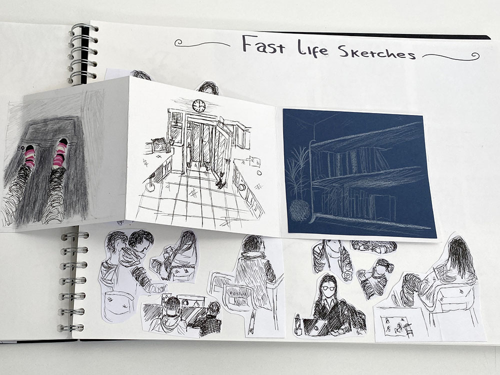 Sketchbook work