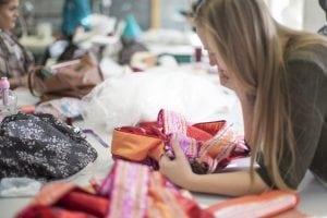 Image of Maudie Whitehead working