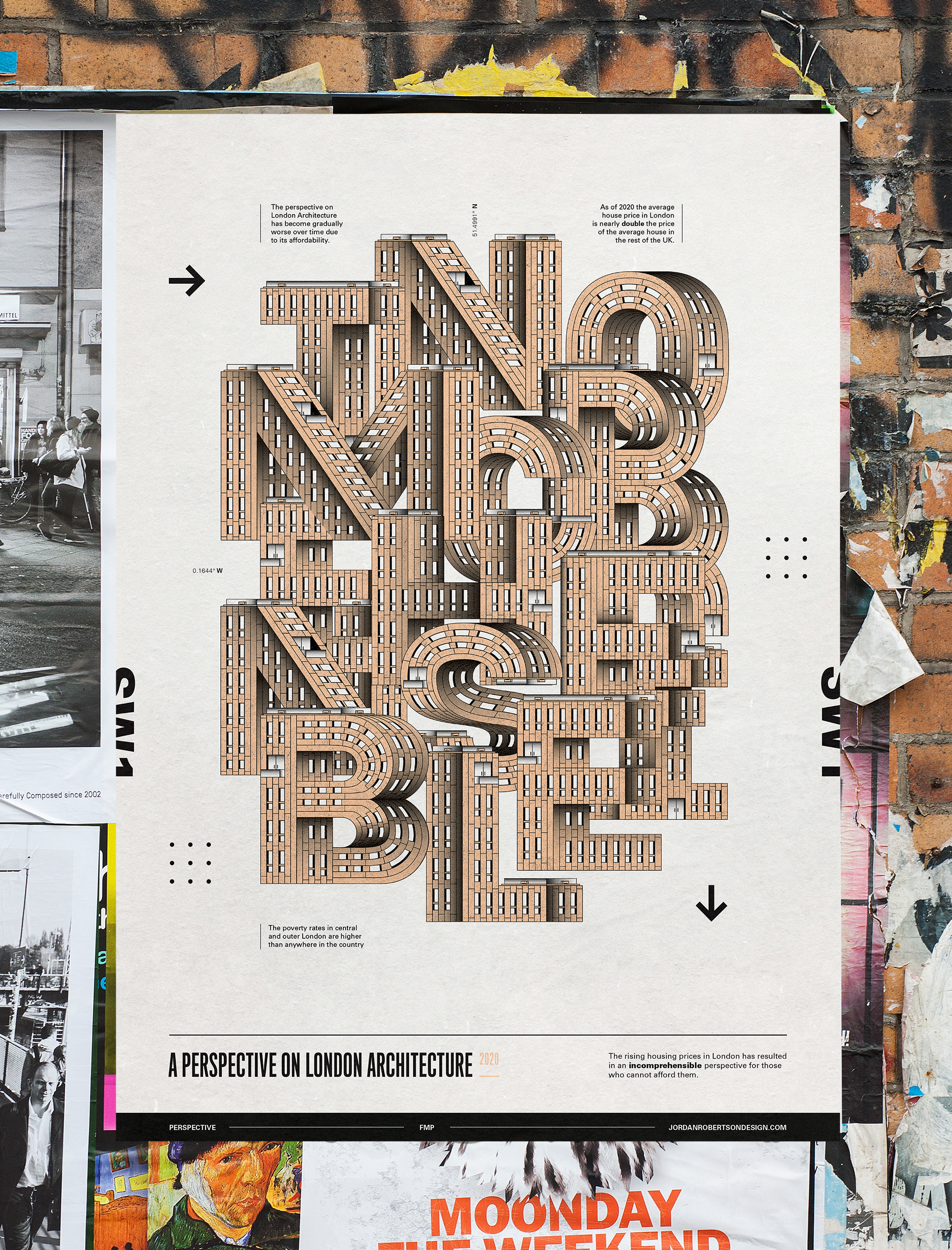 Jordan Robertson typography poster