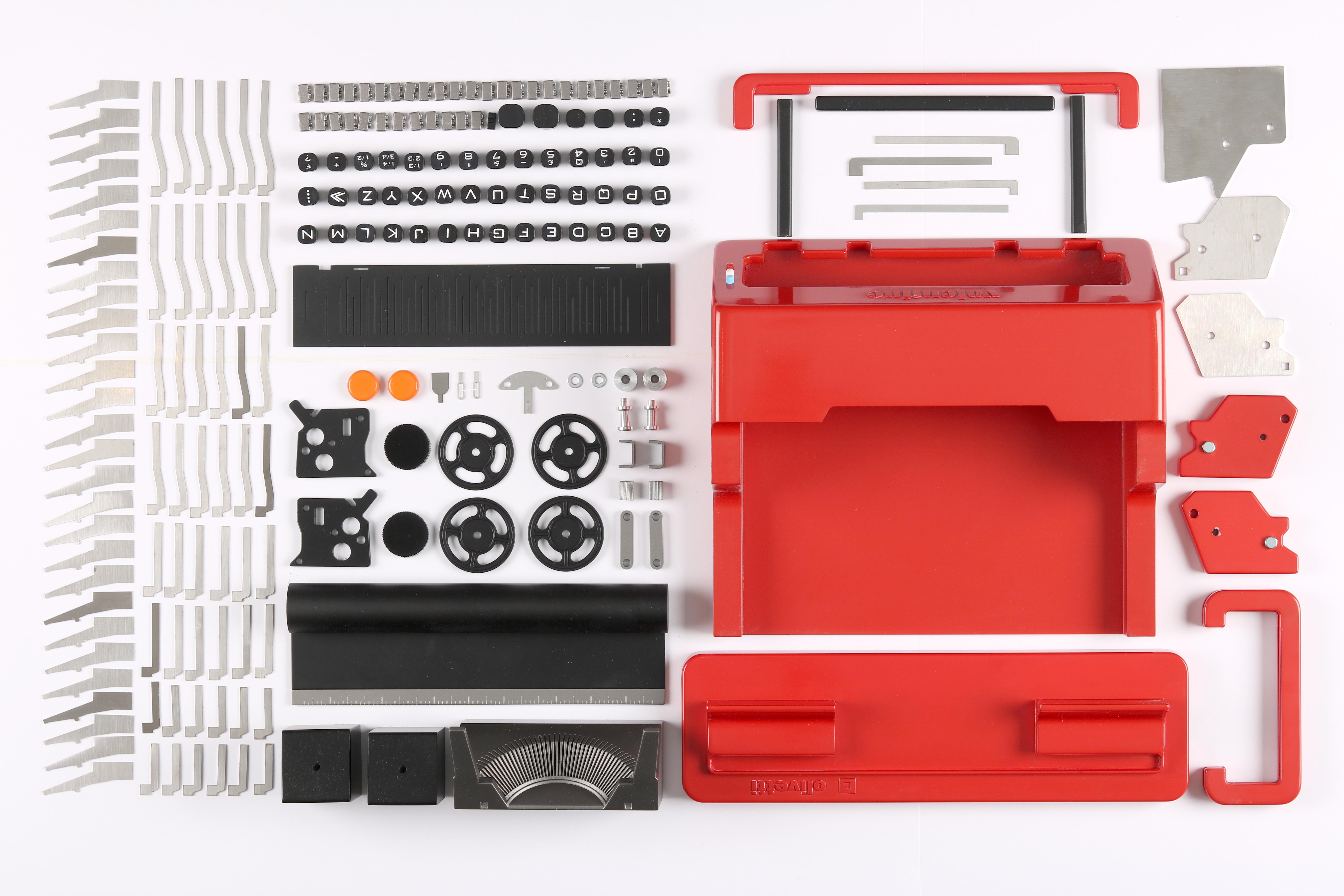 Deconstructed type writer